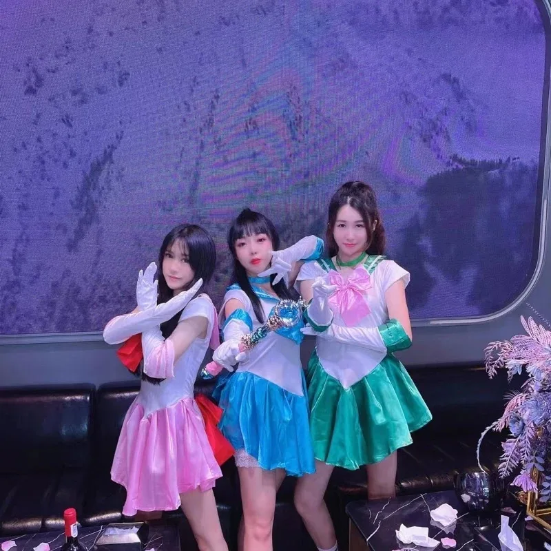 

qq38Explosive Sh модный костюм для косплея, костюм моряка, ткань, дышащая, приятная для кожи, мягкая, аниме, персонаж мультфильма для девочек, Cos Costu