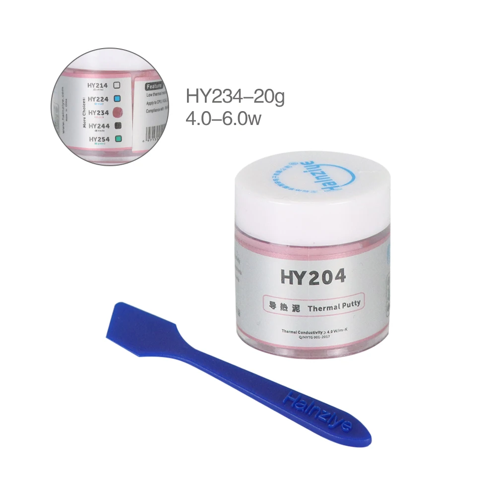 HY883 HY236 HY234 HY810 Silicone Thermal Paste Heat Transfer Grease Heat Sink CPU GPU Chipset Notebook Computer Cooling Syringe