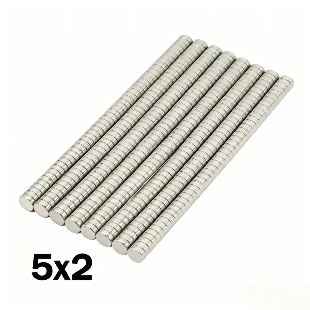 5x2mm Super Strong Magnet N35 Round Magnetic NdFeB Neodymium Magnet Powerful Disc imanes Refrigerator Magnets