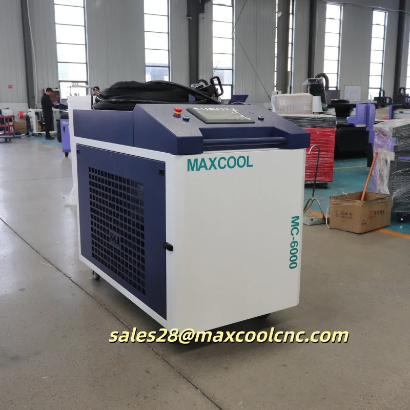 Newly MC-6000 Fiber Laser Cleaning Machine 6000W  Rust Removal Laser Welding Machine for Household Large Scale Rust Removal