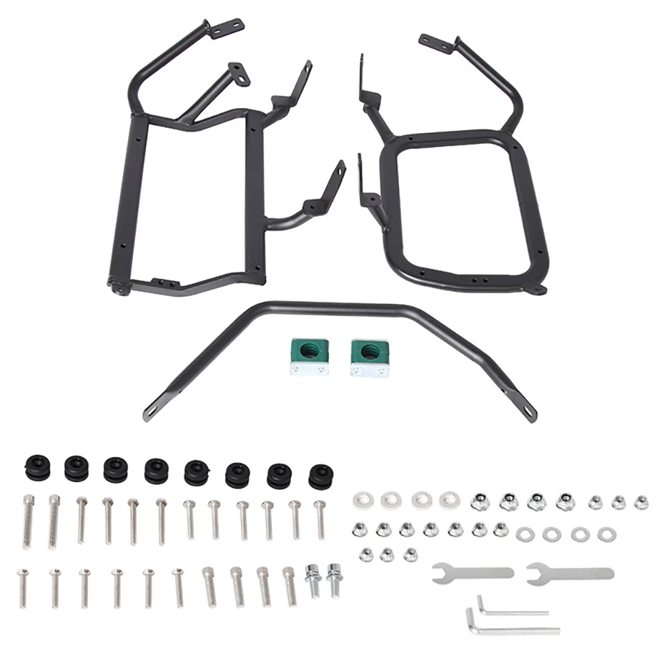 

Motorcycle Pannier Rack Motorcycle Rear Luggage Trunk Storage Luggage Side Box Bracket Saddlebag Support for BMW F750GS F850gs