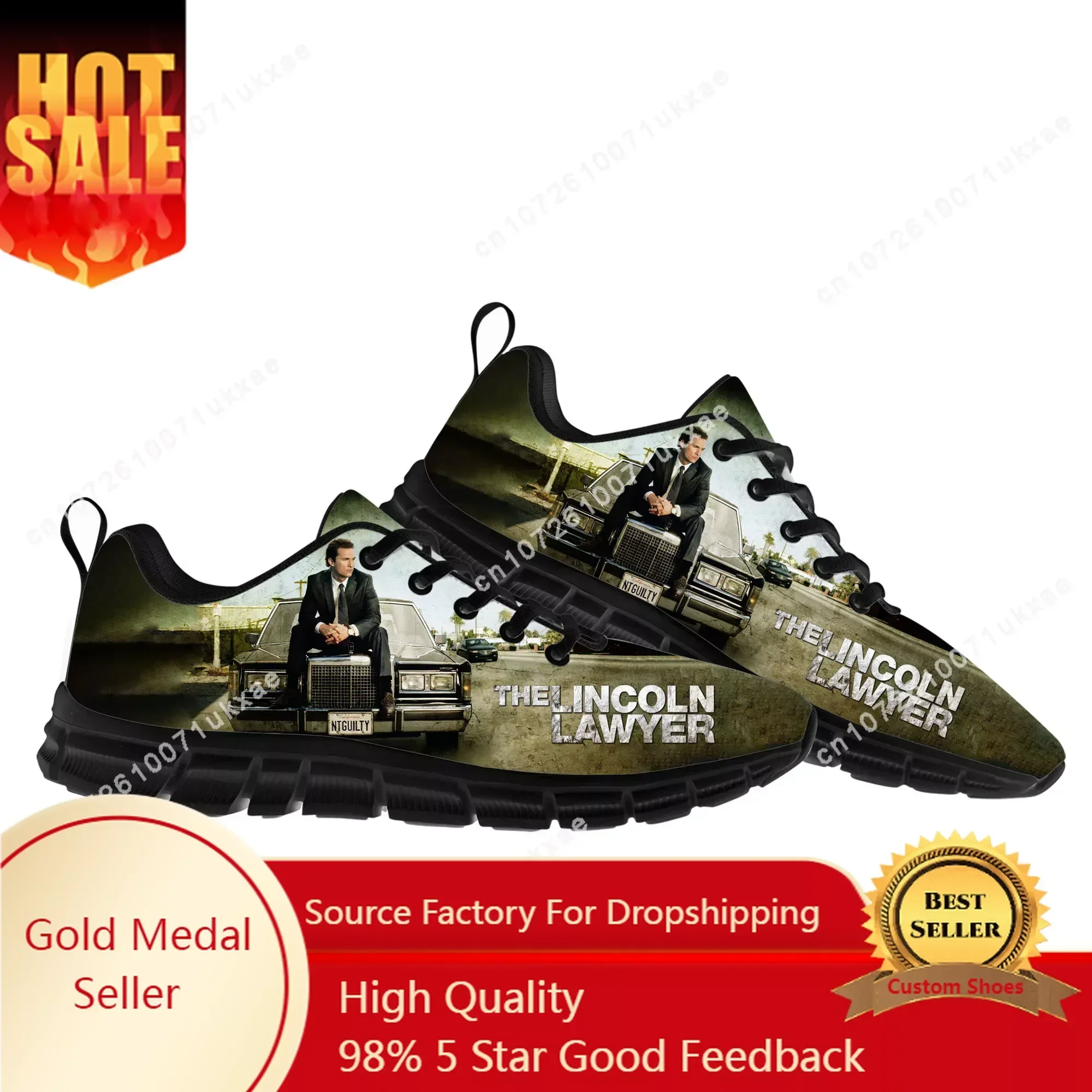 

Lincoln Lawyer Sports Shoes Mens Womens Sneakers Manuel Garcia Rulfo Casual Sneaker Couple Custom Shoes