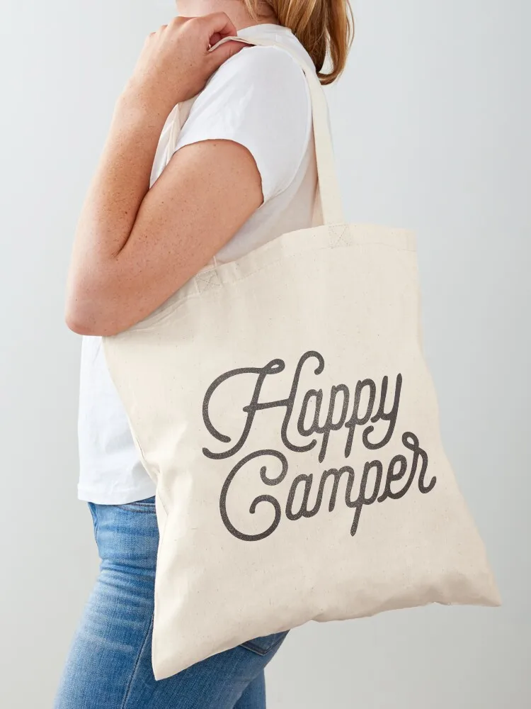 HAPPY CAMPER Tote Bag Torba materiałowa Torba płócienna