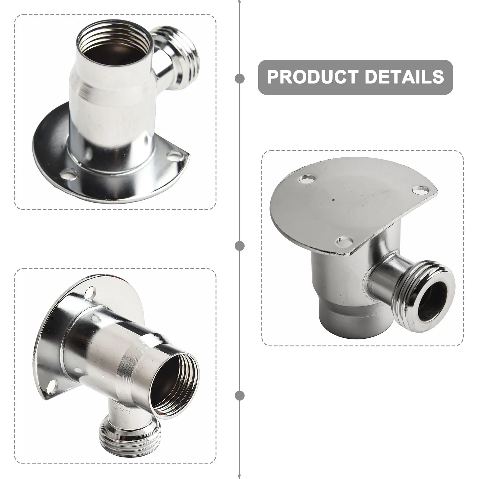 

Exposed Faucet Mixer Valve 4 Points Bath Shower Faucet Chromed Brass Exposed Shower Valve Shower Roof In Bathhouse