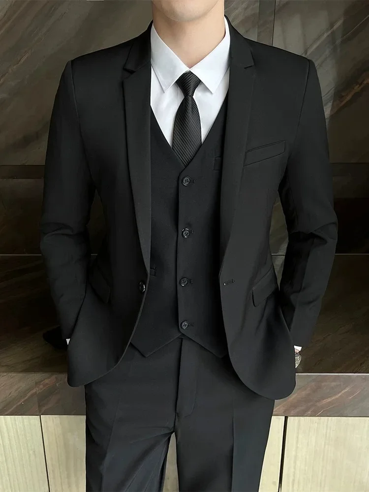 Groom wedding formal suit two