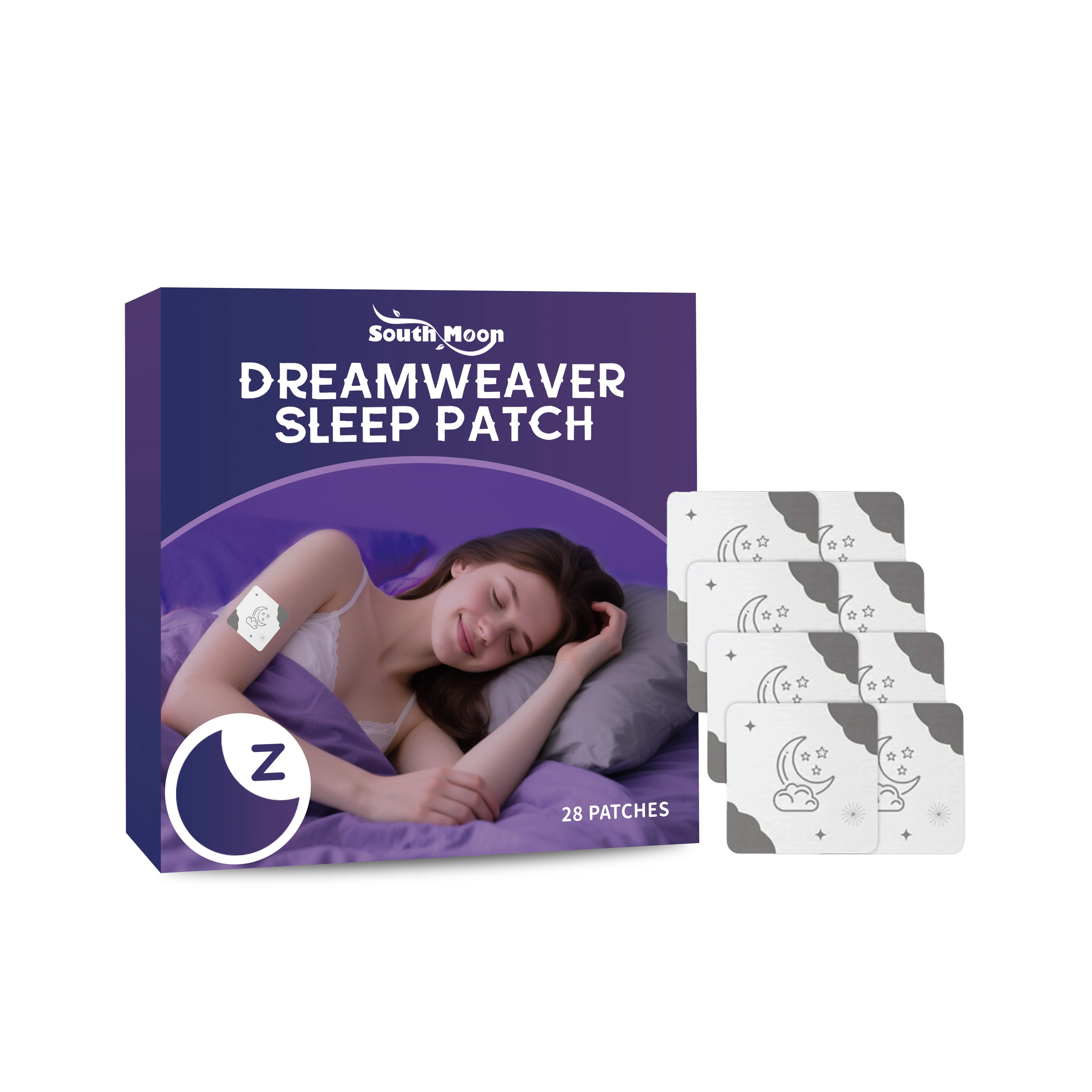 28/56/84/112pcs Sleeping Patches Promote Sleeping Soothing Neurasthenia Decompression Relieve Anxiety Help Sleeping Sticker