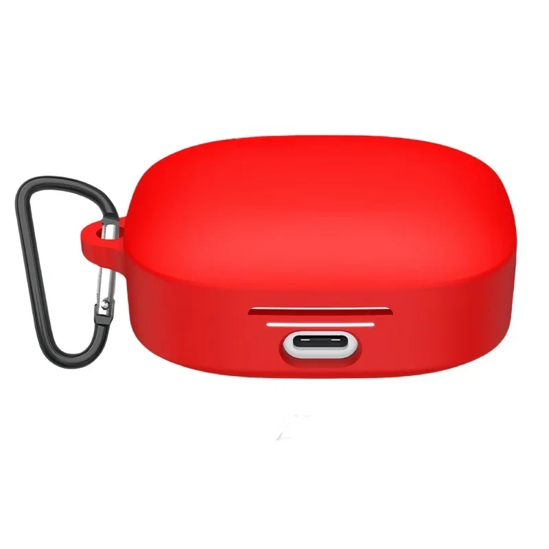 

Shockproof Anti-Drop Silicone Shell Stylish Full Protection Cover With Practical Hook ，For Redmi Buds 7S Earphones