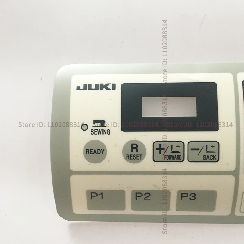 JUKI 1900 Operation Unit Panel Board Membrane Button Switch Paper Sticker Keyboard Sheet Buttonholing Industrial Sewing Machine