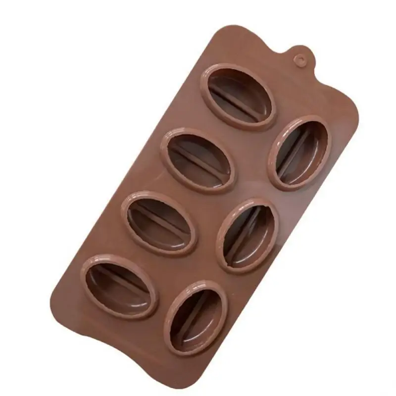 7 Grid Square Silicone Ice Tray With Lid Soft Bottom Ice Cream Large Capacity Ice Mold Quick-freezing Ice Maker Kitchen Tools