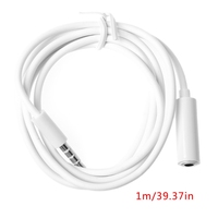 3.5mm Audio Male to Female Extension Cable Compatible For phone  for Smart Phone Earphone