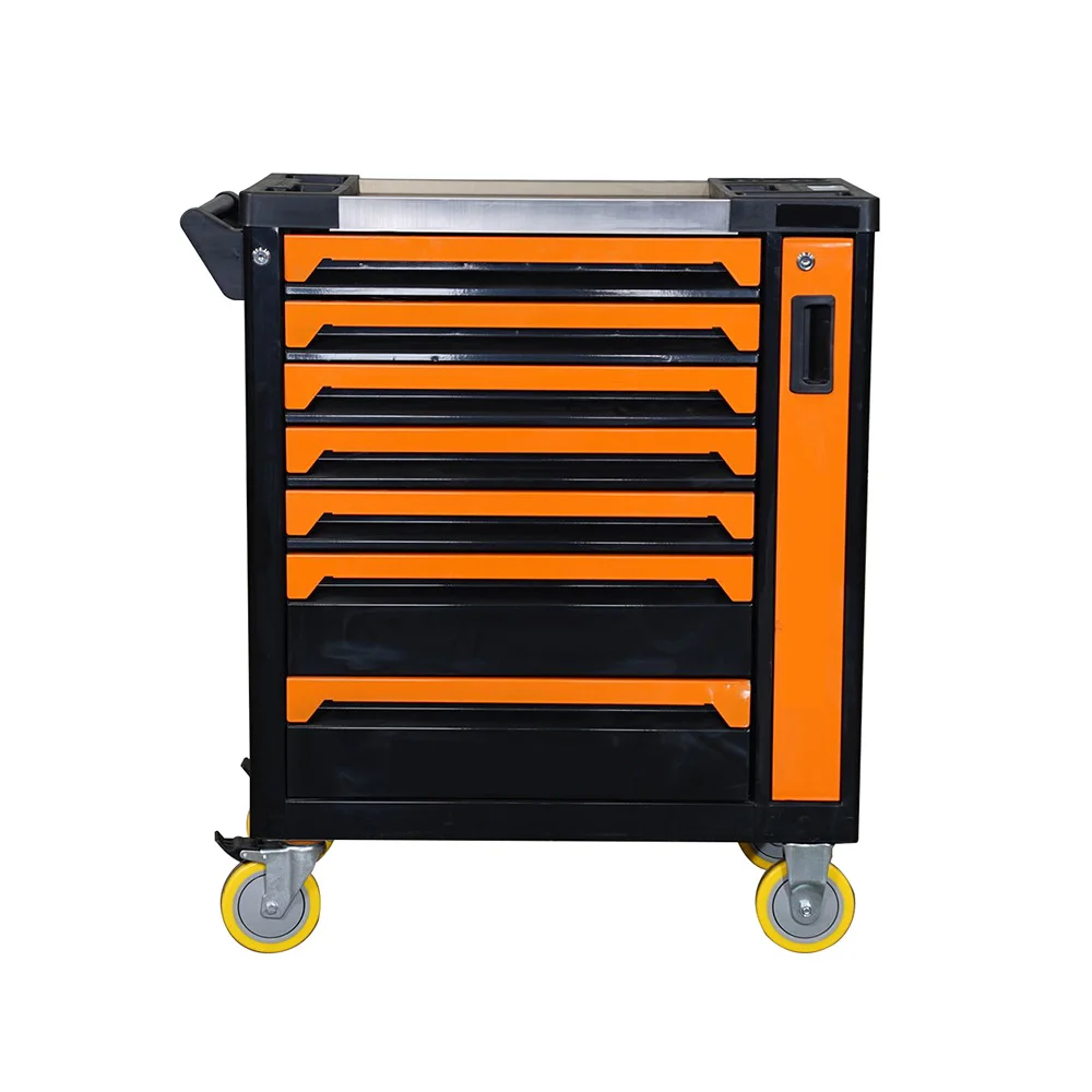 for· Repair Rolling Tool Chest 7 Drawers Workbench Drawer Cabinet Cart Trolley Garage Workshop Tool Cabinet Trolley With Tools#