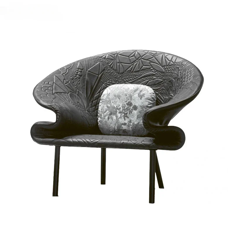 

Одноместный диван-стул в форме ФАП для гостиной, минималистичное кресло для детской комнаты в минималистическом стиле с граффити