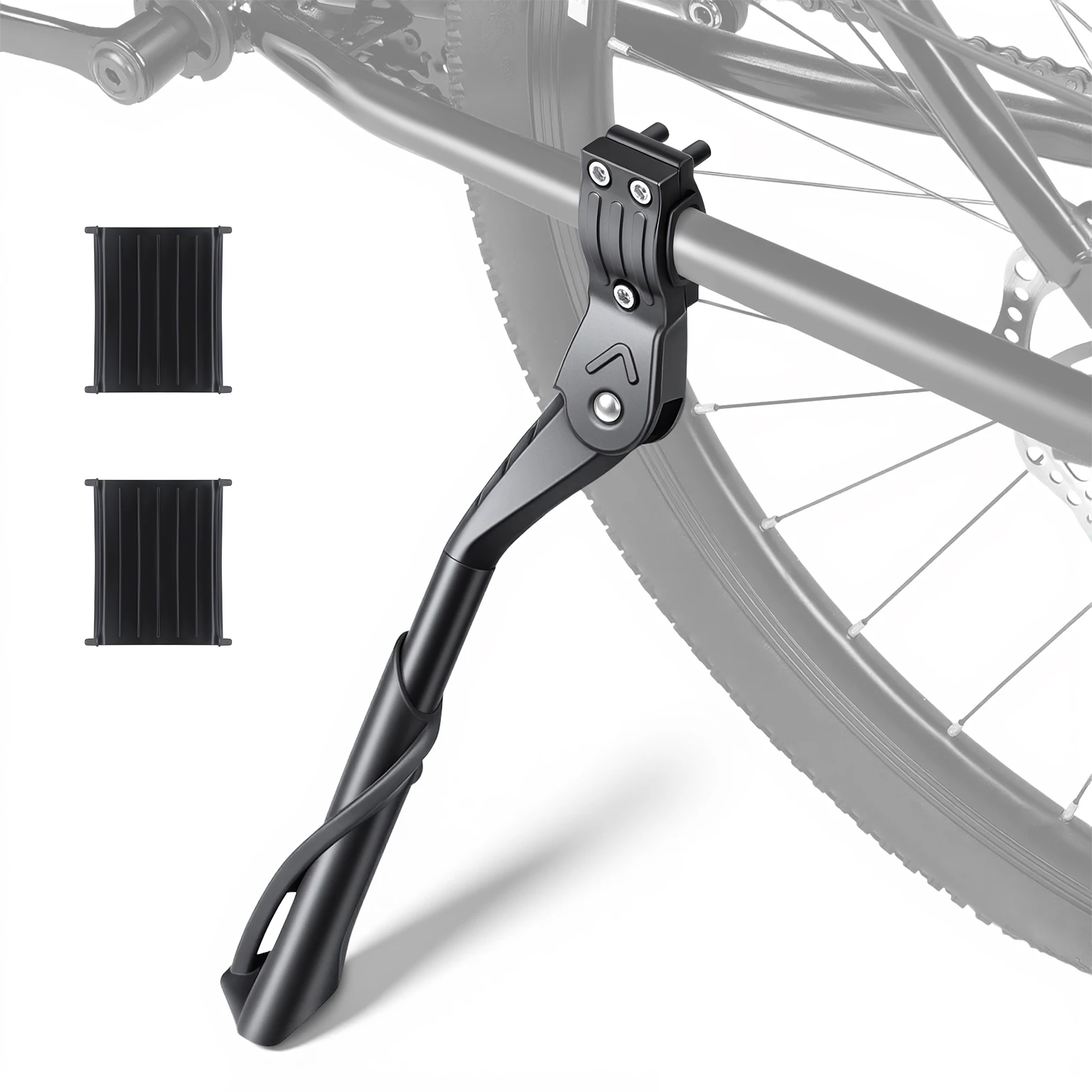 AliExpress Extractme Adjustable Bicycle Kickstand Aluminium Alloy MTB/Snow/Folding Bike/Electric Vehicle Bicycle Side Footrest Rack Support 24-29Inch