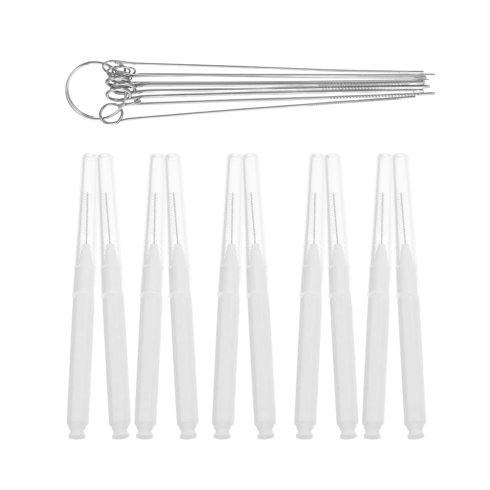 

20 Pcs Shower Needle Small Hole Cleaner Cleaning Brush Tools Showerhead Picks Nylon