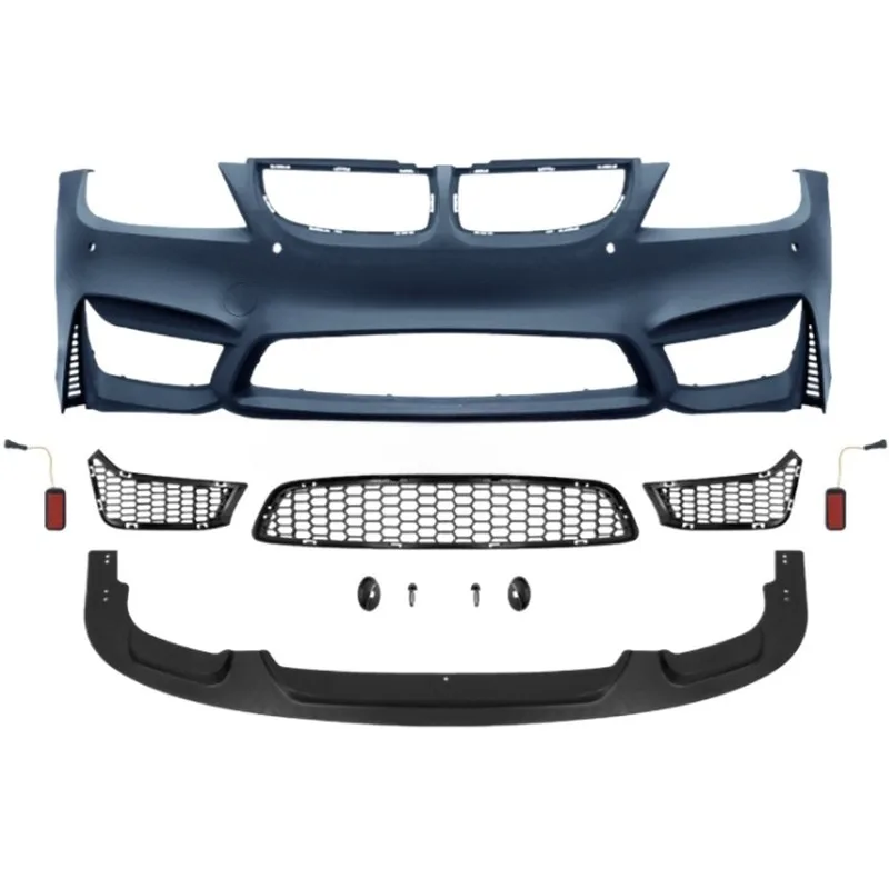 

3 Series E90 328i 2005 2006 2007 2008 2009 2010 2011 2012 Front Lci M4 Style Front Bumper Parts Body Kit