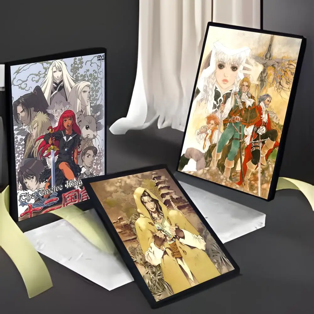 Anime Fantasynime The T-Twelve K-Kingdoms Poster American Film Mural Home Childrens Room Wall Decor Print