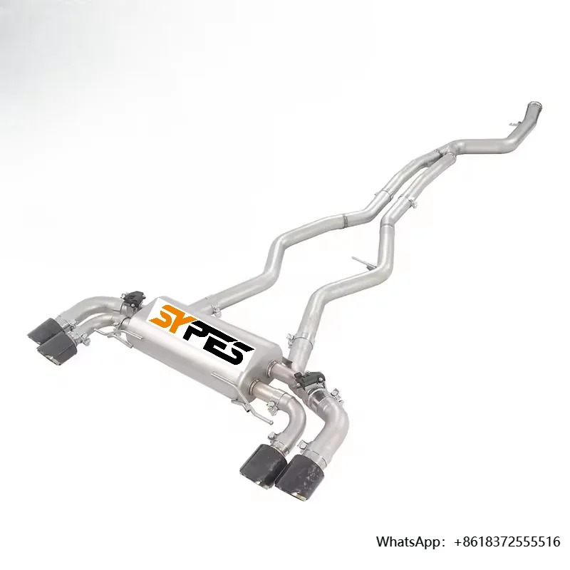 

daSYPES Car Exhaust Pipes for G20 M240i M340i G22 M440i G21 G42 Catback Valvetronic Valved Muffler Tips Stainless Steel Carb