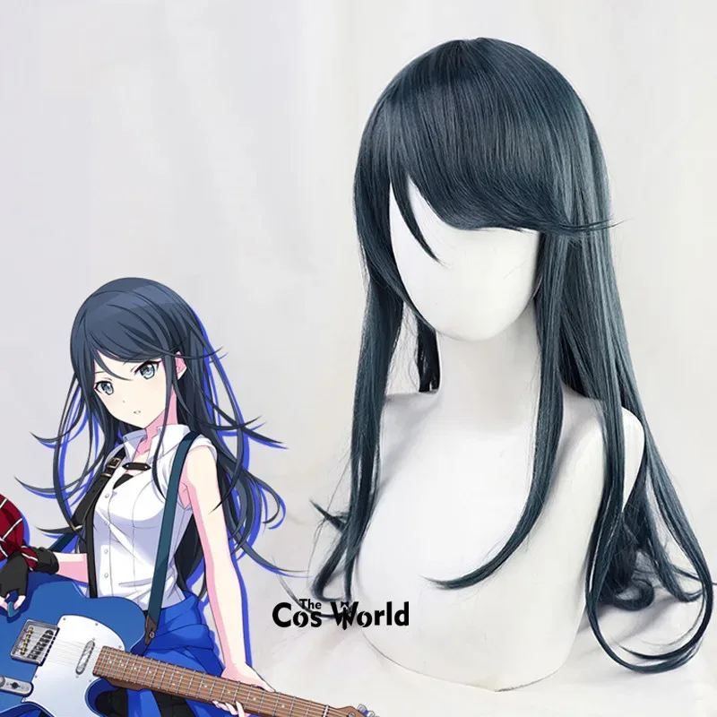 

Project Sekai Colorful Stage Feat Hoshino Ichika 90cm Long Anime Cosplay Wigs Fiber Heat Resistant Synthetic Hair + Wig Cap