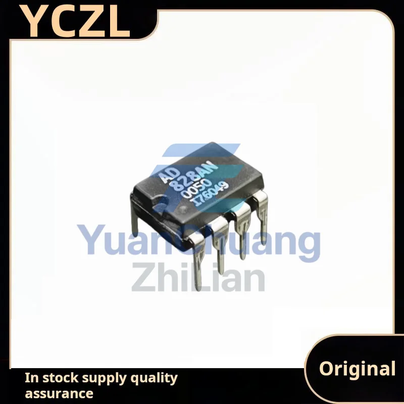 Brand new and original AD828AN low power consumption dual operational amplifier