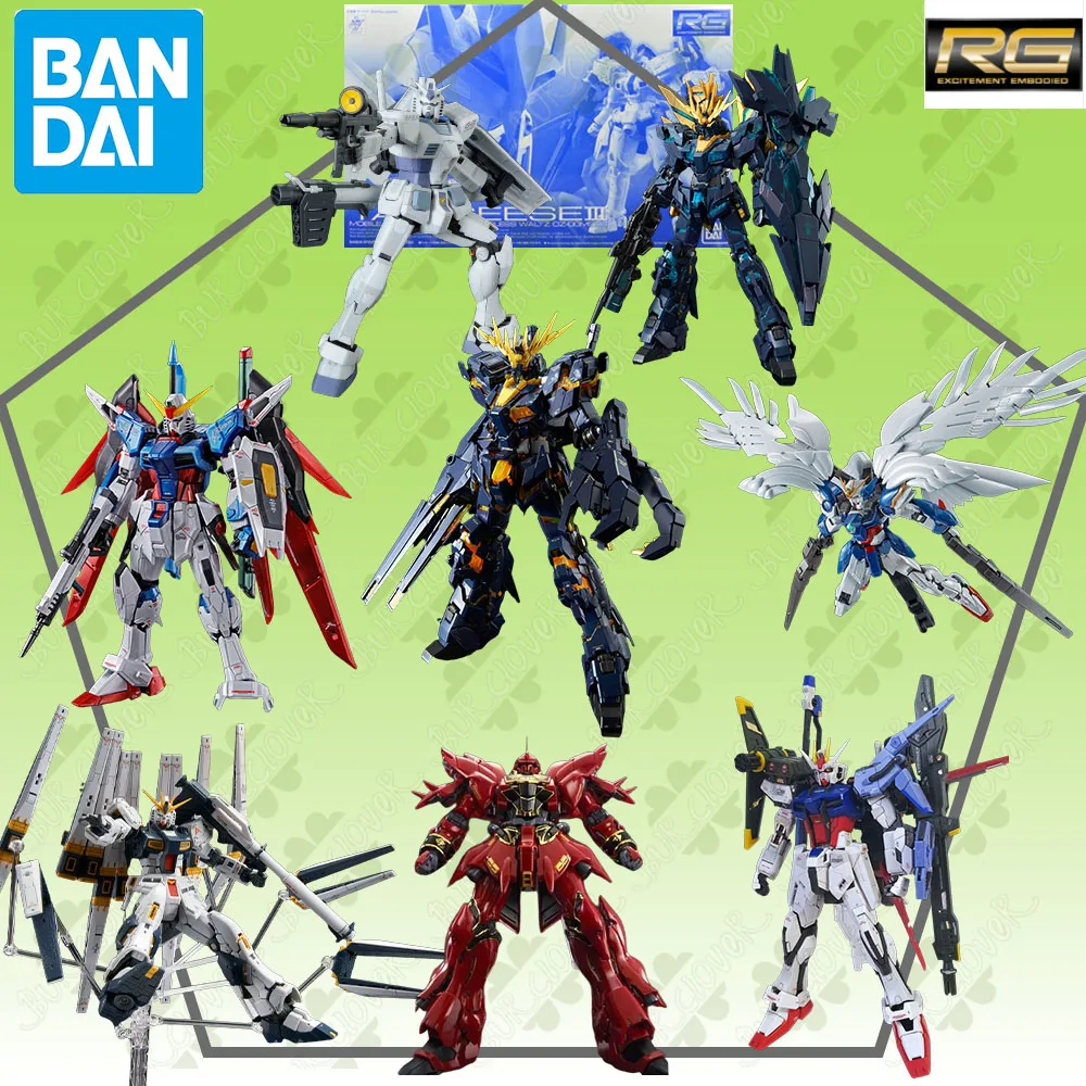 

BANDAI Original RG Limited edition online BLAST IMPULSE GUNDAM SpecIⅡ Zagu II Figure Assembly Model Toys Collectible IN STOCK