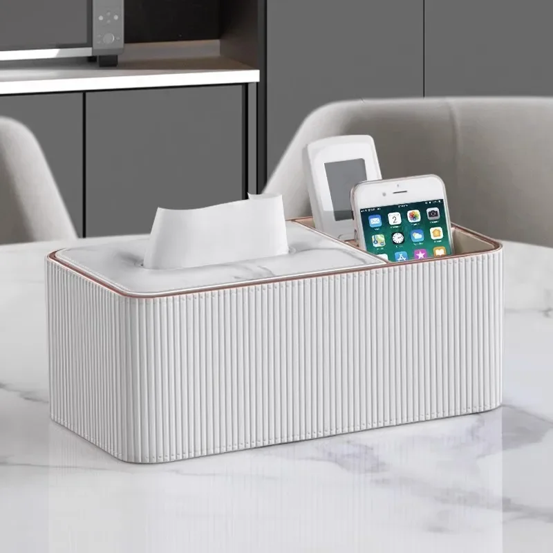 Hohe Qualität Luxus Europäischen Stil Tissue Box Leder Tissue Lagerung Box Hotel Wohnzimmer Badezimmer Wohnkultur Tissue Boxen