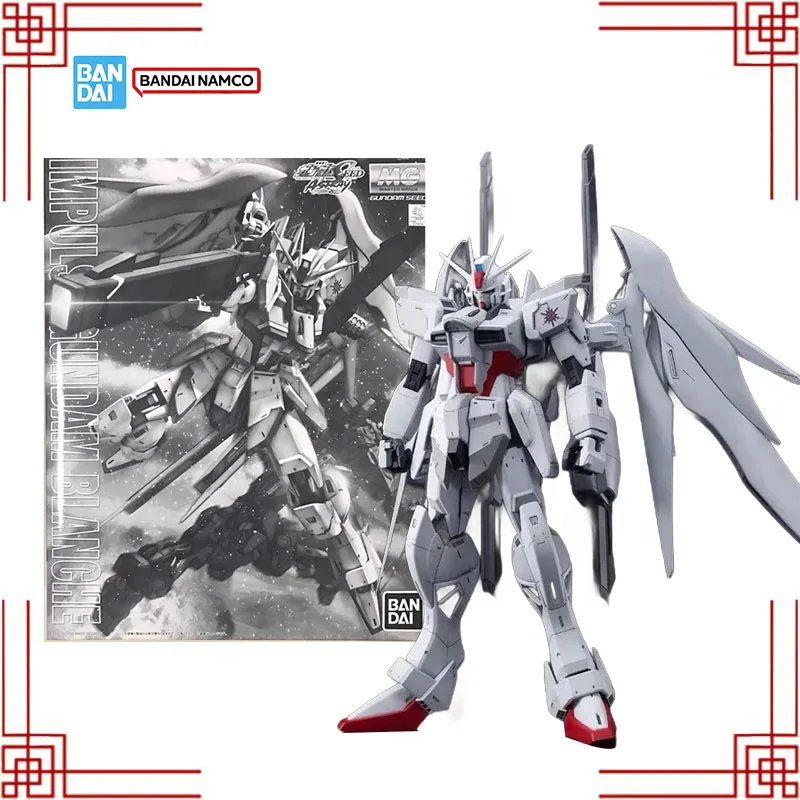 Figurines d'action Gundam BANDAI PB LIMIT MG 1/100 ZGMF-X56S Destiny Impulse BLANCHE, objets de collection Gundam, modèle de jouet d'anime, cadeaux
