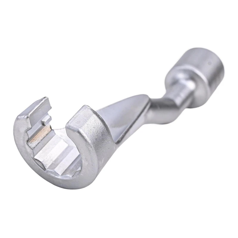 NCSMT 1/2inch Drive Fuel Injector Line Injection Socket 14/17/19mm Open End Wrench Diesel Injector Fuel Line Socket 17mm