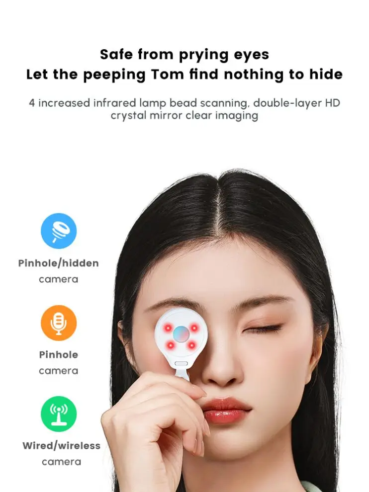 UGREEN Hidden Camera Detector, Delicate and Compact Detector, Infrared Camera Scanner