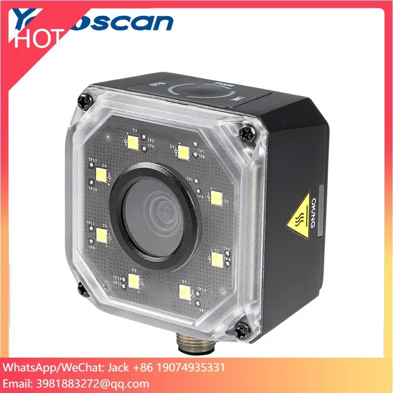 

Rugged Stationary Barcode Reader With TCP High Quality Designed For Manufacturing Fixing Mount Smart Reader