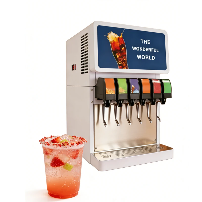 

Factory Direct Commercial Making Machine For Cola Soda Machines 50kg Stainless Steel Cabinet Cola Drink Machinery Soda Machines
