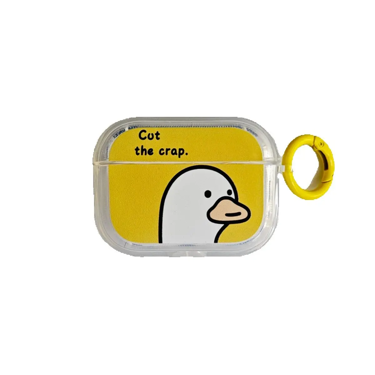 Fall für Apple Airpods 1 2 Pro 3. Generation Fall Soft Duck Cartoon mit Ring Kopfhörer Schutzhülle für Airpods Pro 2