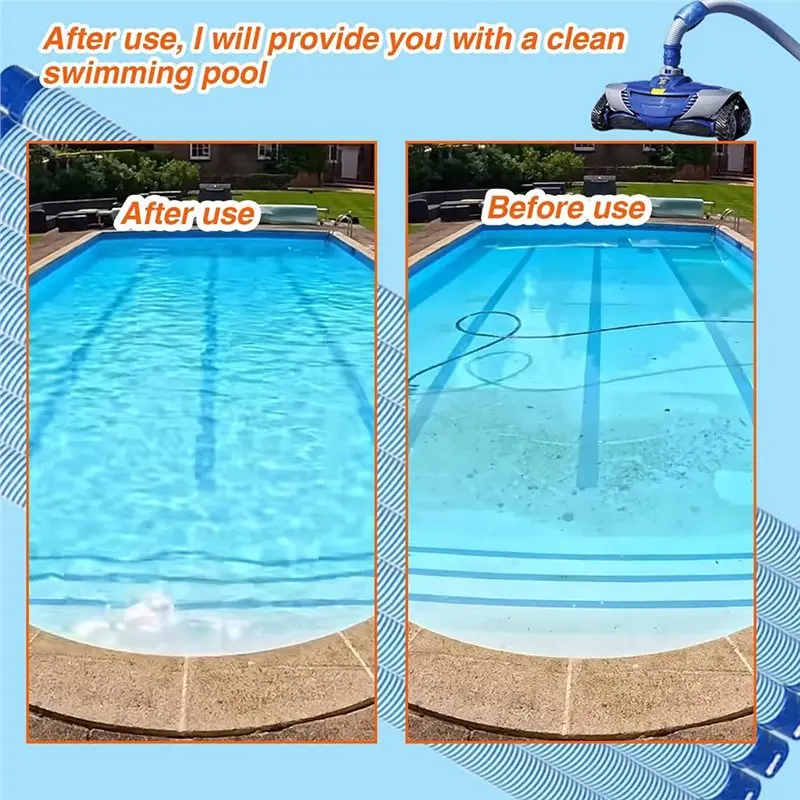 

【АКЦИЯ】Совместимый комплект из 5 шлангов для пылесоса для бассейнов Zodiac MX6 MX8 T3 T5 X7, 39 дюймов, R0527700, с замком Twist Lock, для чистки