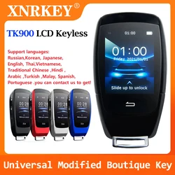 XNRKEY 수정 LCD 키, 메르세데스-벤츠 원격 자동차 키, TK900 LCD 화면, 벤츠 아우디 포드 VW BMW 원격 키