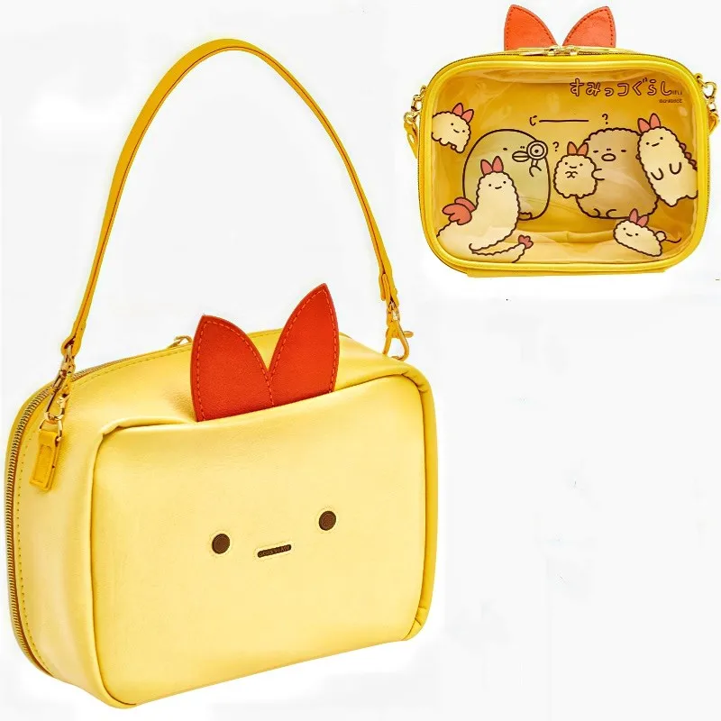 

New Cute Sumikko gurashi Children Kids Small PU Handbags Tote Bags Coin Purse For Women