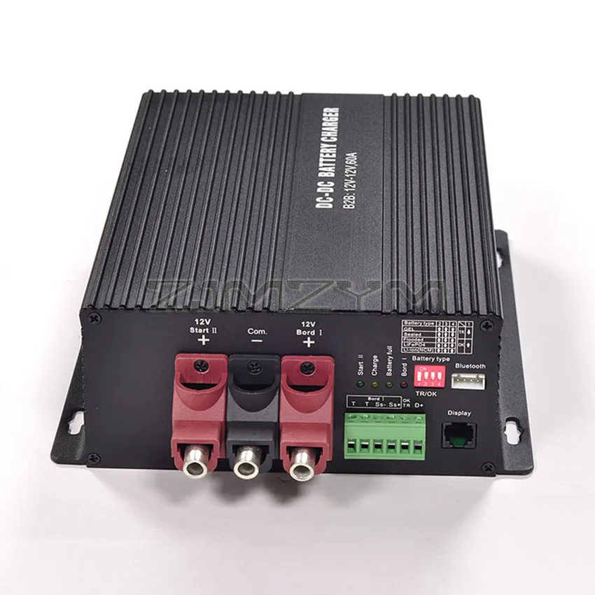 12V 30A Lithium Battery Charger Booster Support Bluetooth App DC to DC Charger Lead Acid Automatic Smart Battery Chargers