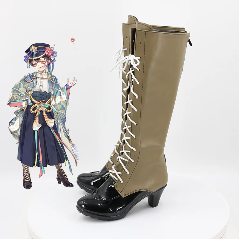 Toilet-Bound Hanako-kun Hanako Cosplay Shoes Boots Anime Halloween Carnival Boots Custom Made