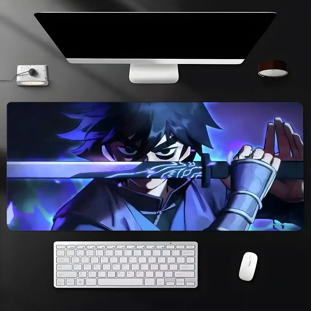 Scissor Seven Mouse Pad Large Gaming Mat, Waterproof, Non-Slip, Stitched Edge