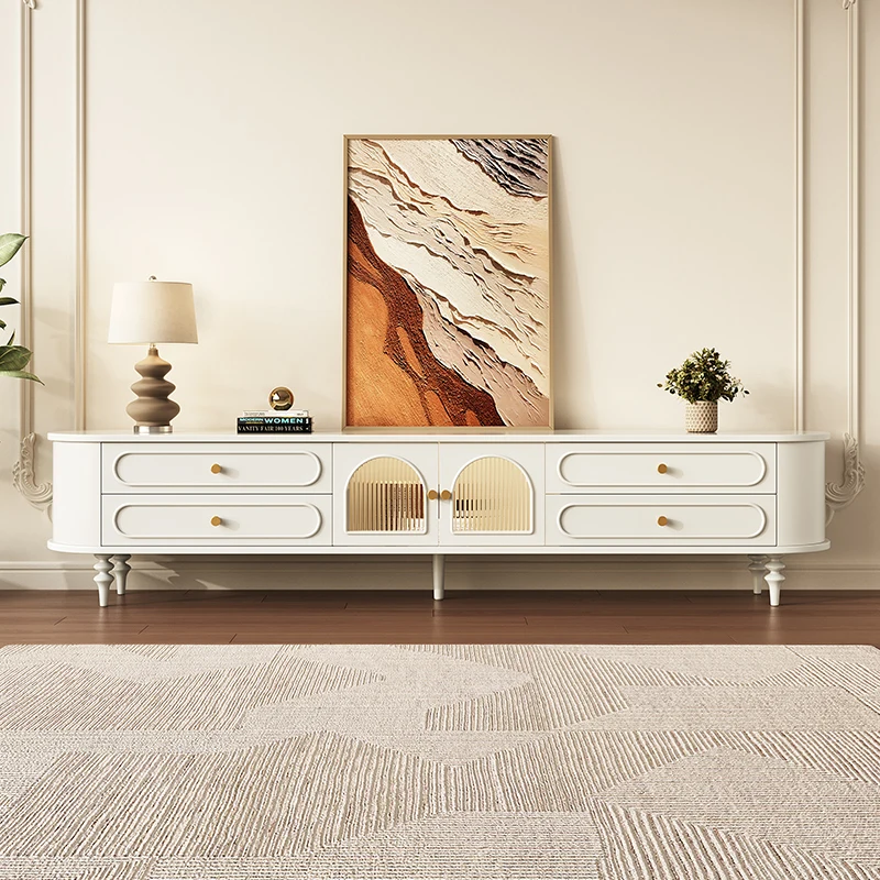 

Nordic Luxury Tv Stand French Design Drawers Storage Tv Stand Modern Premium Mueble De Sala Modernos Living Room Furniture