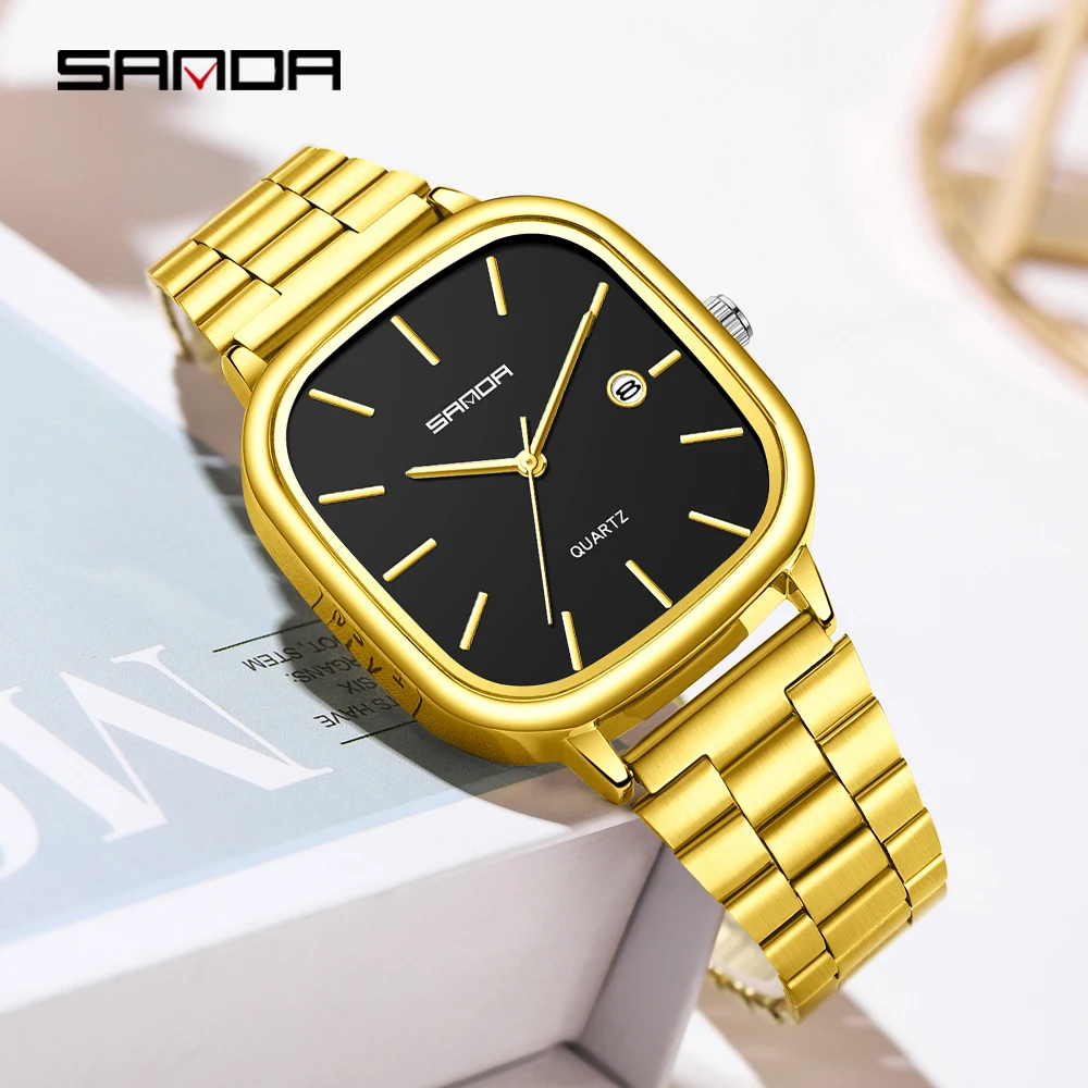 SANDA 3278 우아한 쿼츠 시계 여성용 빈티지 여 - Stainless Bracelet Diver 리뷰 및 가격