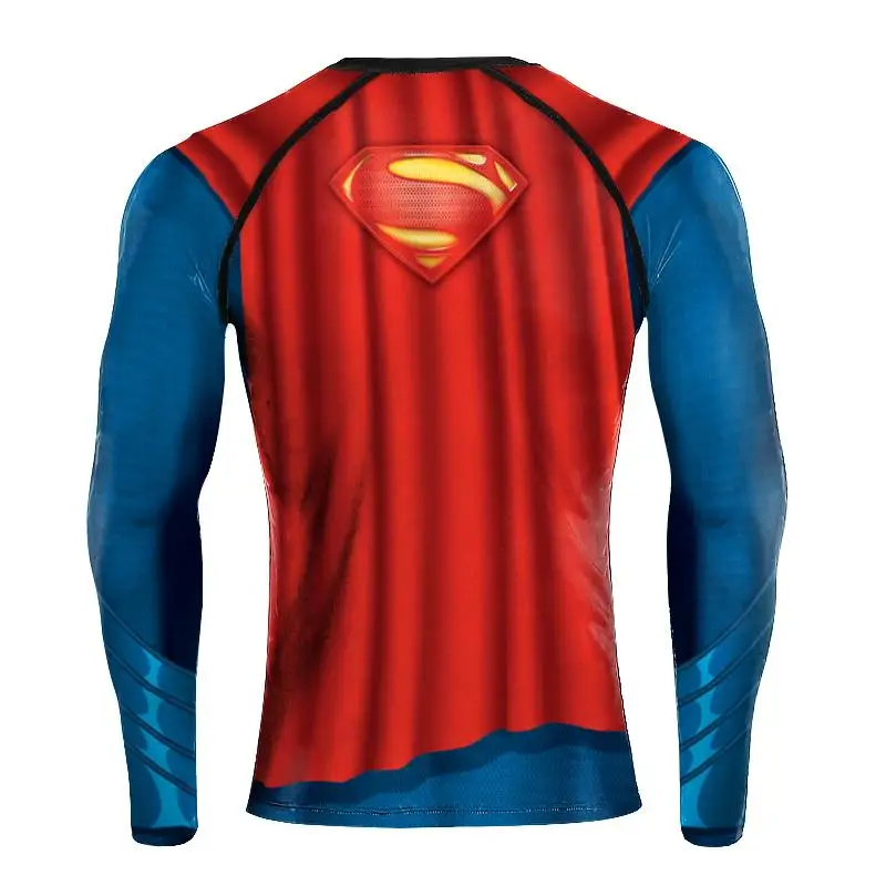 Camiseta de Cosplay de superhéroe de Halloween para hombres, disfraces de fantasía con impresión Digital 3D, Tops de entrenamiento de Fitness para correr al aire libre, ropa masculina