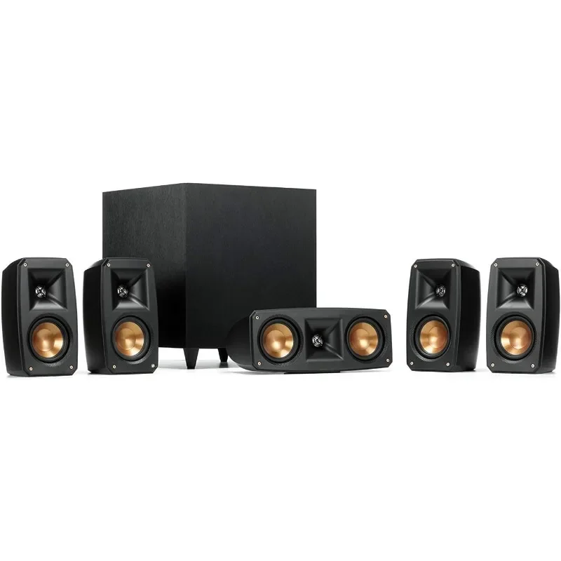 Black Reference Theater Pack 5.1 Surround Sound System