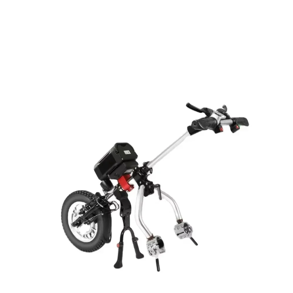 

Lightweight High quality Sports wheelchair accessories electric front manual wheel trailer headcycle drive electric handbike