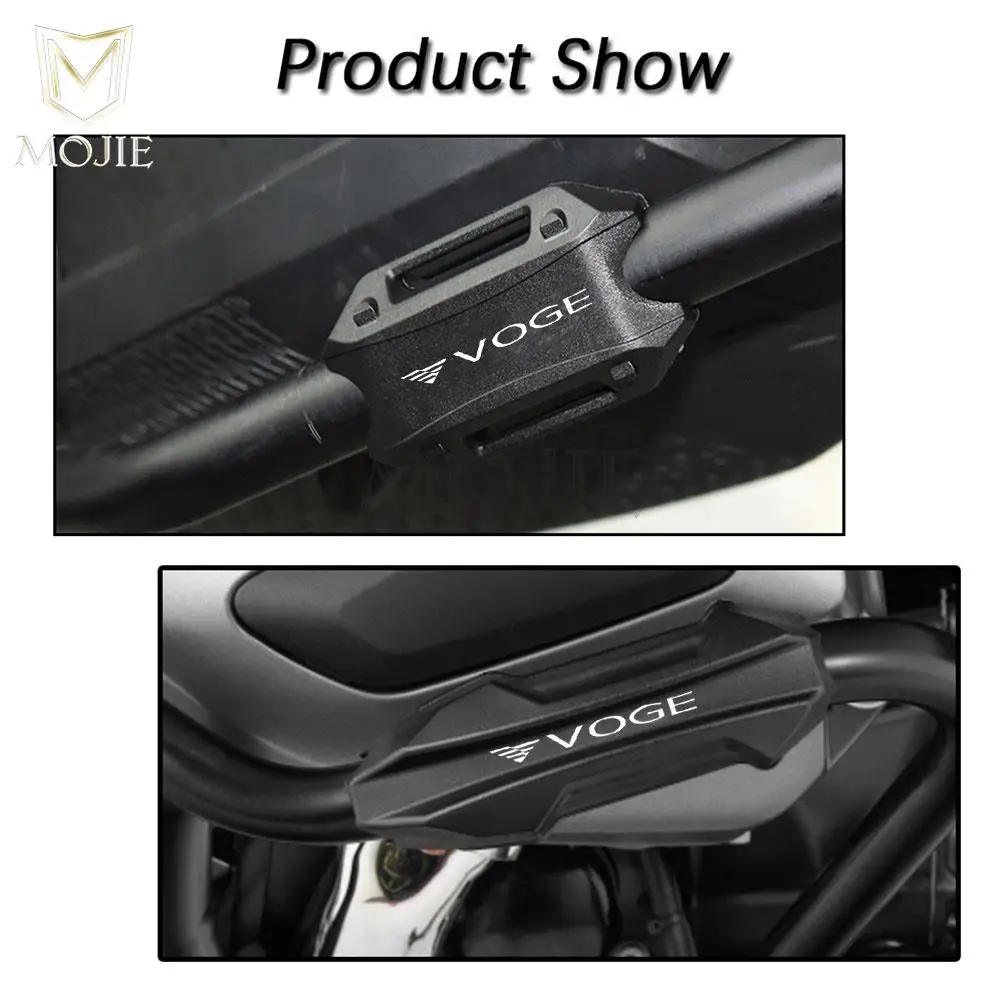 FOR Loncin Voge 300DS 300R 300RR 300AC 350AC 500AC 500R 500DS 525R 650DS Motorcycle 25mm Crash Bar Bumper Engine Guard Protector