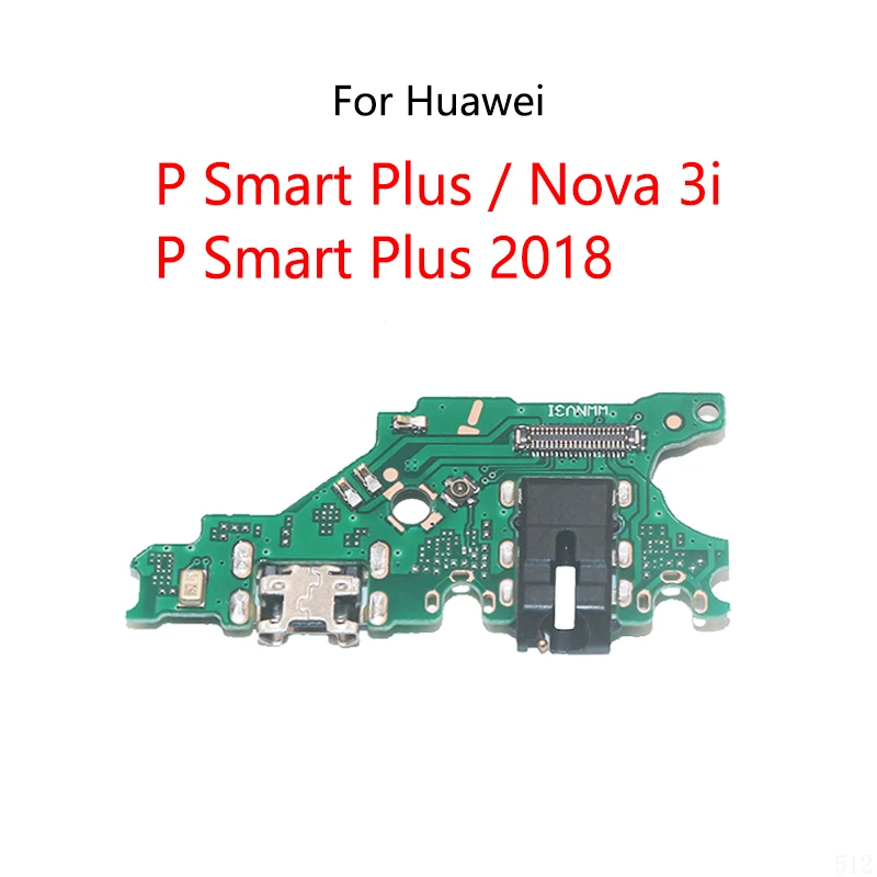 AAA Quality USB Charge Dock Port Socket Jack Connector For Huawei Nova 3i INE-AL00 / P Smart Plus 2018 Charging Board Module