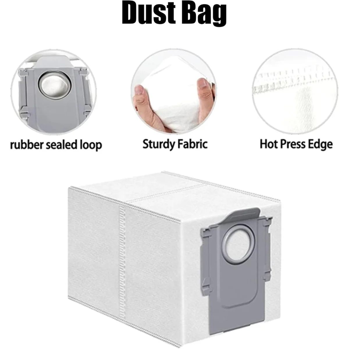 Accesorios de Robot aspirador Roborock Qrevo Curve/P20 Pro, repuesto de cepillos laterales principales, bolsas de polvo, almohadillas de fregona, filtros