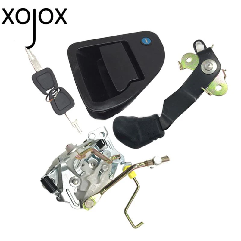 

XOJOX For CATERPILLAR CAT E305.5E 306E2 307D 308C Cab door lock assembly lock handle high quality excavator accessories Free