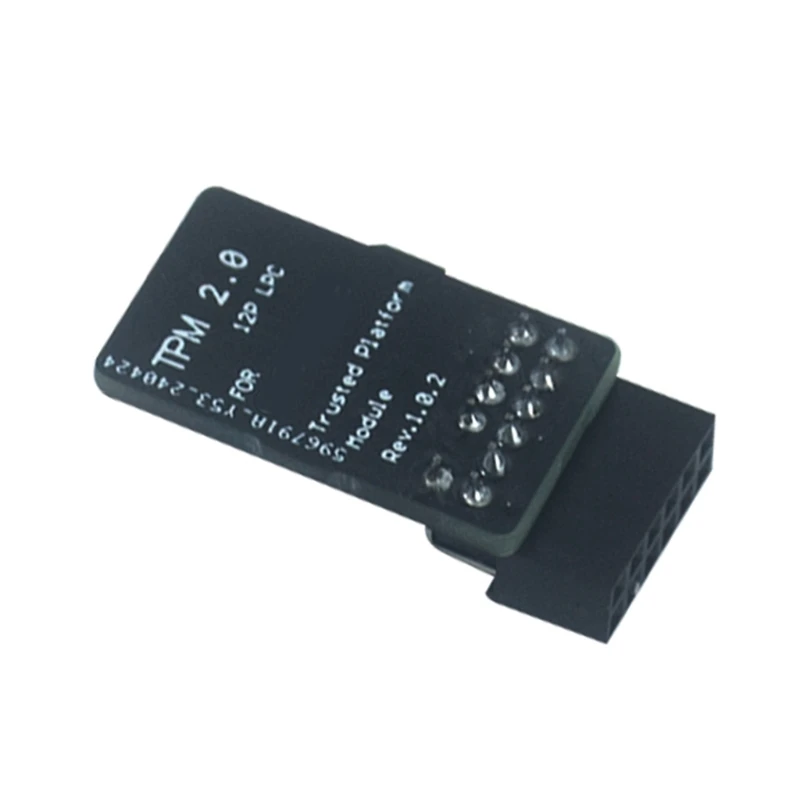 M17B TPM 2,0 12-контактная плата модуля безопасности шифрования дистанционного управления TPM2.0 LPC 12-контактная карта платы