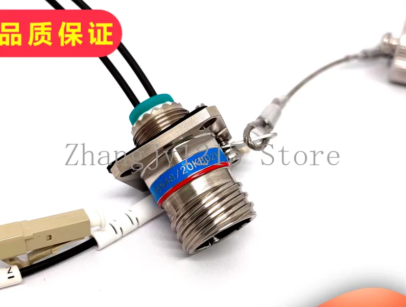 J599 Series J599A8/20KB02N-2LC Fiber Optic Connector Multimode Fiber Socket Supports Custom Drawings
