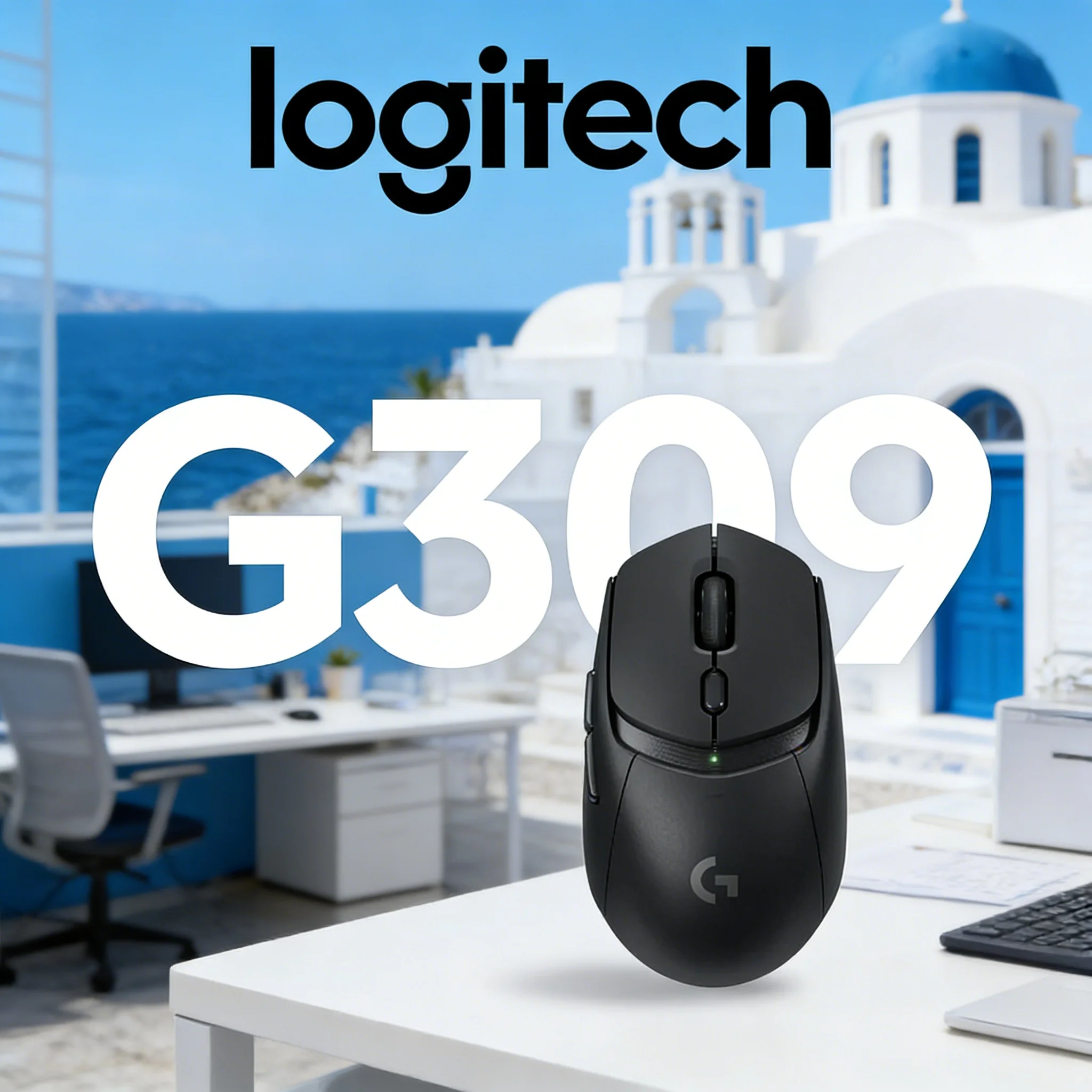 

Беспроводная игровая мышь Logitech G309 - Bluetooth-мышь с двумя режимами работы, киберспортивная мышь Kamisato Ayaka с возможностью кастомизации, беспроводная Bluetooth-мышь