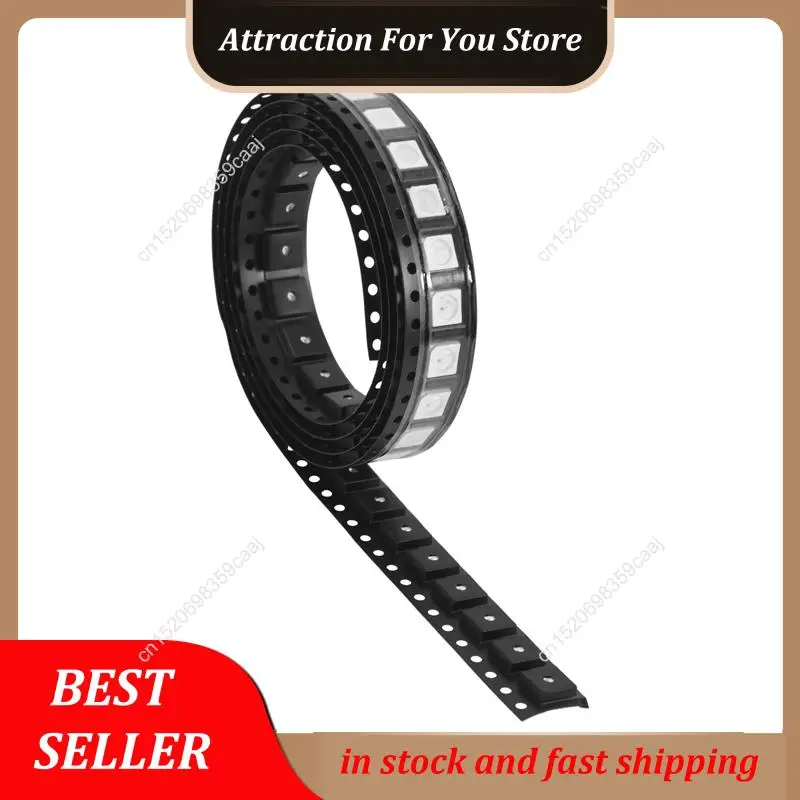 حار بيع 100 قطعة WS2812B RGB LED رقاقة 5050SMD الأبيض PCB WS2812 رقاقة بكسل قابلة للعنونة بشكل فردي DC5V #1